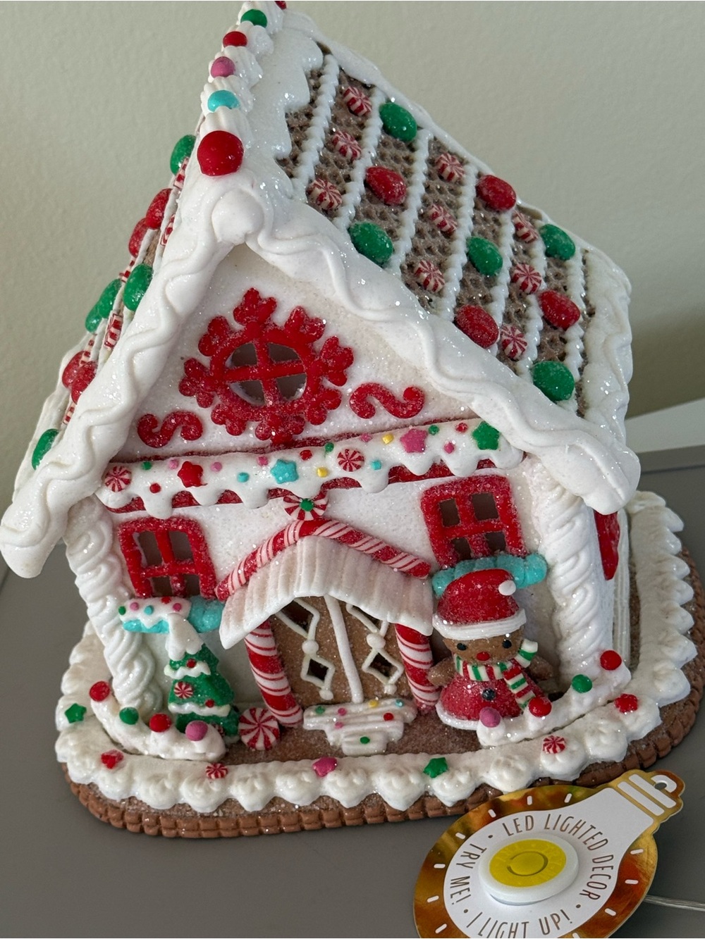 Dillards Gingerbread snow house